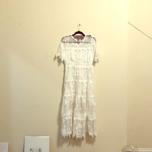 Beautiful lace maxi dress